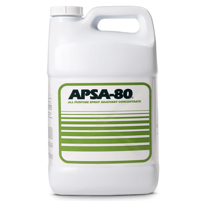 APSA-80 soil conditioner in 2.5 gallon jug